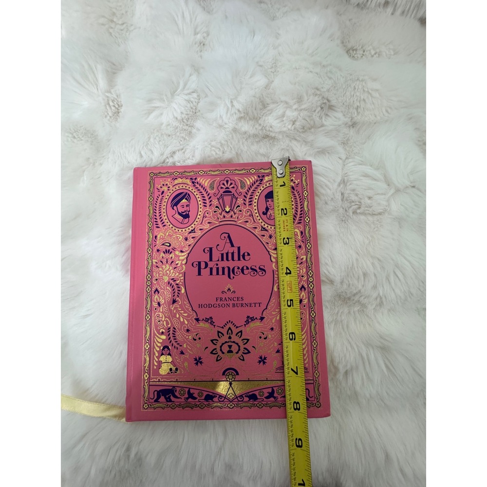Barnes & Noble A Little Princess Frances Hodgson Burnett Pink Leatherbound Book - Picture 7 of 8
